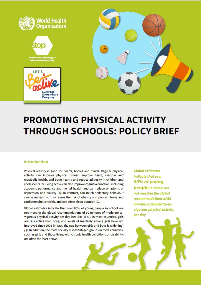 Who Promoting Pa Through Schools Policy Brief