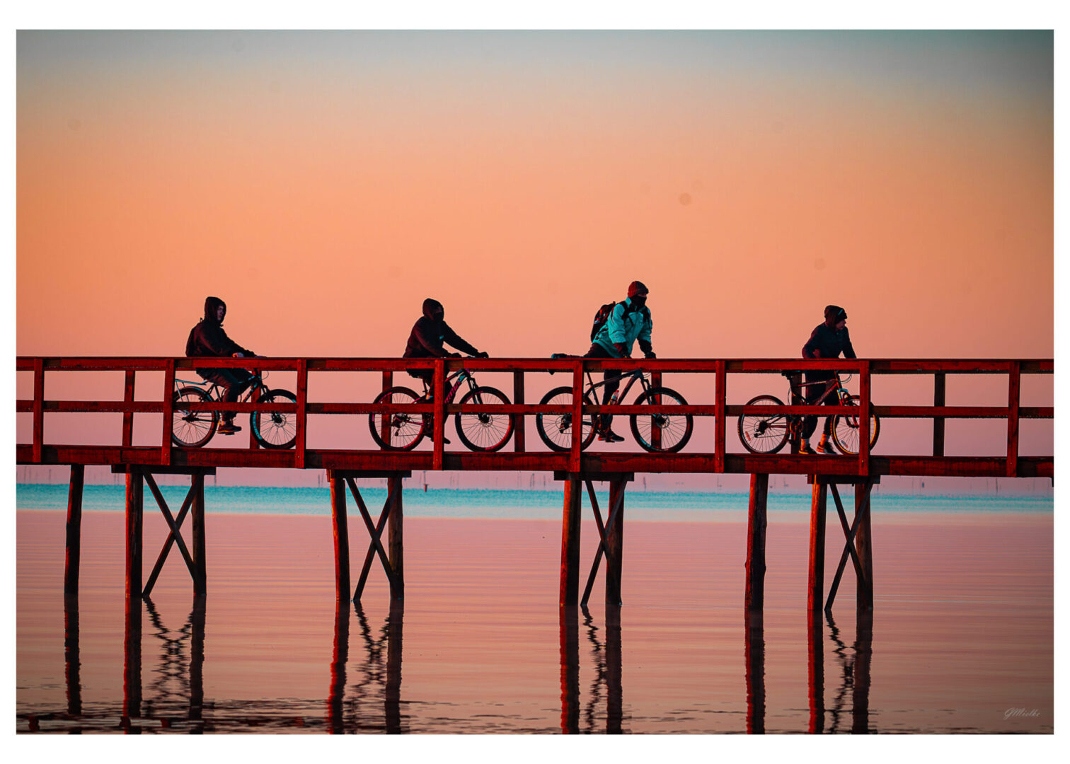 Sunrise ride at the trapiche
