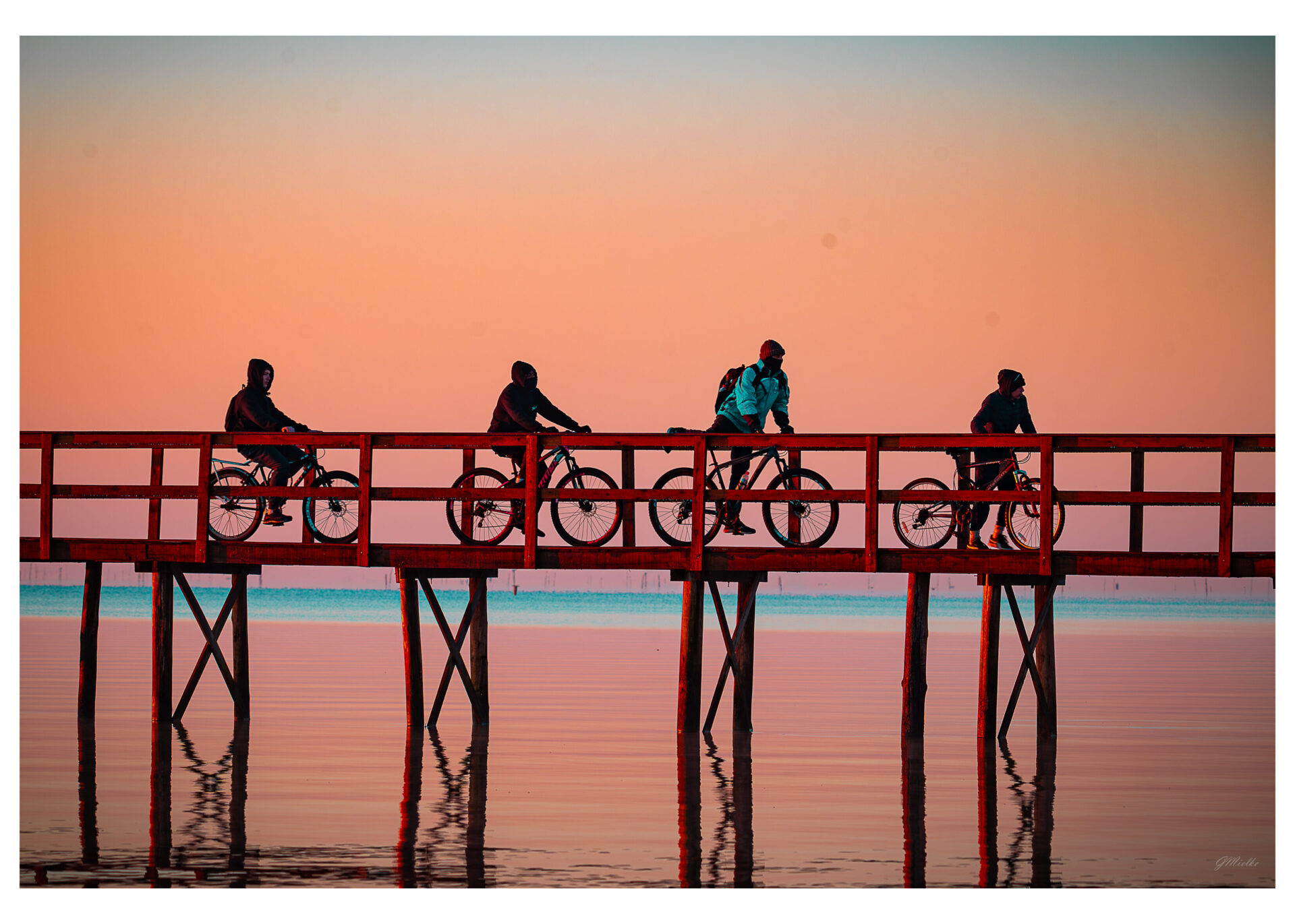 Sunrise ride at the trapiche